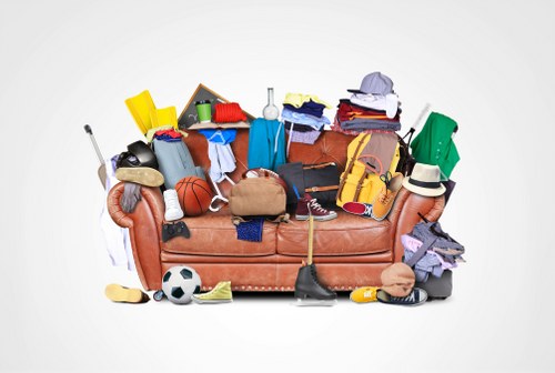 Professional office clearance team at work in Finsbury Park