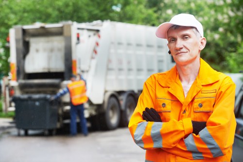 Waste removal services including recycling and disposal