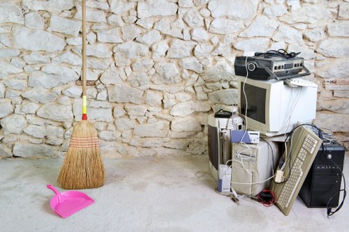 Preparing office space for clearance in Finsbury Park
