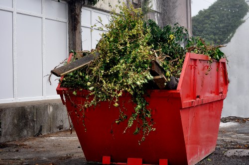 Recycling symbols and eco-friendly waste management